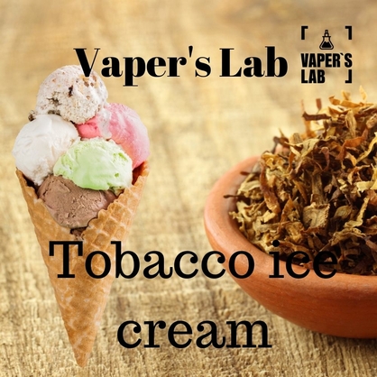 Фото, Відео на Безнікотинову рідину Vapers Lab Tobacco ice cream 30 ml