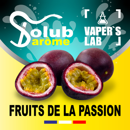Фото, Видео, Аромки для самозамеса Solub Arome "Fruits de la passion" (Маракуйя) 