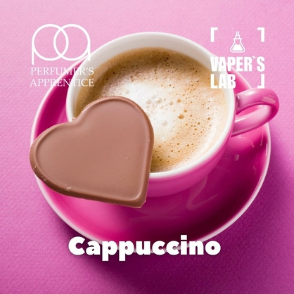 Фото, Видео, Ароматизатор для жижи TPA "Cappuccino" (Капучино) 