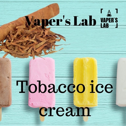 Фото, Відео на Безнікотинову рідину Vapers Lab Tobacco ice cream 30 ml