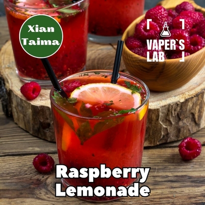 Фото, Відеоогляди на Харчовий ароматизатор для вейпа Xi'an Taima "Raspberry Lemonade" (Малиновый лимонад) 