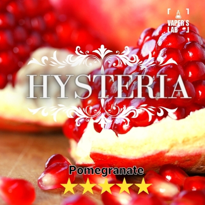 Фото жижка hysteria pomegranate 60 ml