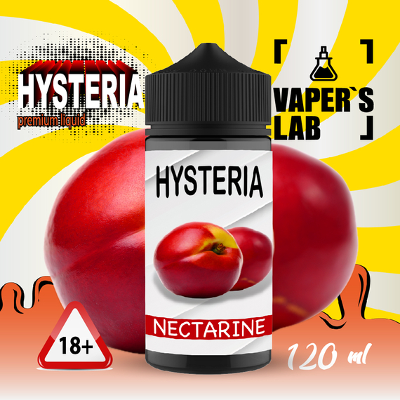 Отзывы  купити жижу hysteria nectarine 100 ml