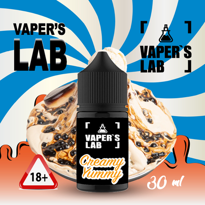 Фото, Видео жижа солевая Vaper's LAB Salt "Creamy yammy" 30 ml