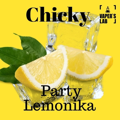 Фото, Відеоогляди Рідина Salt Chicky Salt Party lemonika 15 ml