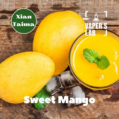 Фото, Відеоогляди на Ароматизатори для рідини вейпів Xi'an Taima "Sweet Mango" (Солодкий манго) 