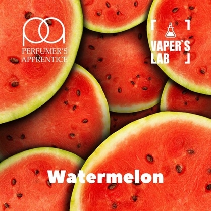 Фото, Видео, Ароматизатор для самозамеса TPA "Watermelon" (Арбуз) 