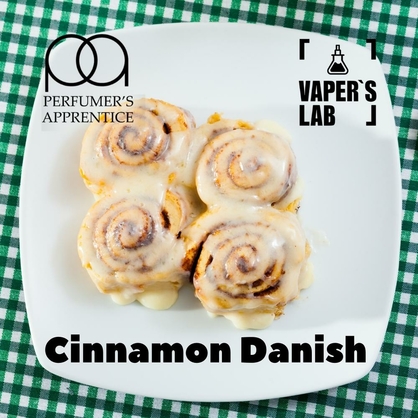 Фото, Видео, Лучшие вкусы для самозамеса TPA "Cinnamon Danish" (Булочка с корицей) 