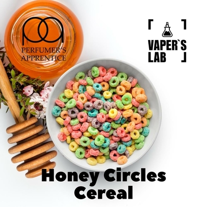 Фото, Видео, Аромки для самозамеса TPA "Honey Circles Cereal" (Медовые колечки) 