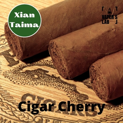 Фото, Видео, Аромки для вейпов Xi'an Taima "Cigar Cherry" (Сигара с вишней) 