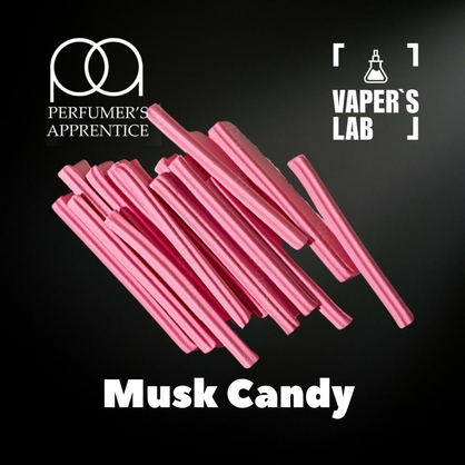 Фото, Видео, ароматизатор для самозамеса TPA "Musk Candy" (Мускусные конфеты) 