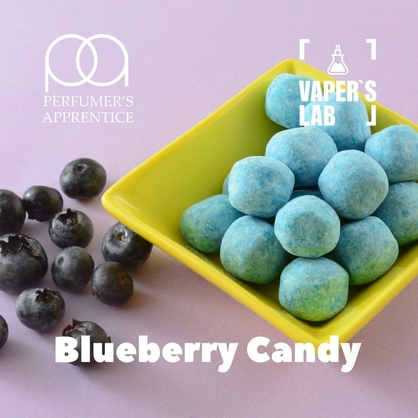 Фото, Видео, Аромки для самозамеса TPA "Blueberry Candy" (Черничная конфета) 