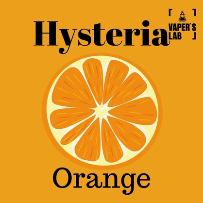 Фото заправка для вейпа без никотина hysteria orange 100 ml