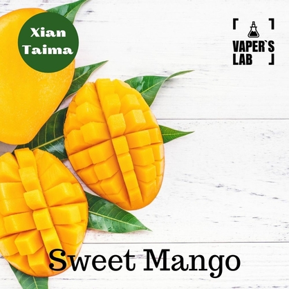 Фото, Видео, Премиум ароматизаторы для электронных сигарет Xi'an Taima "Sweet Mango" (Сладкий манго) 