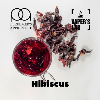 Фото, Видео, Премиум ароматизатор для электронных сигарет TPA "Hibiscus" (Каркаде) 