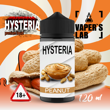 Фото купить заправку для электронной сигареты hysteria peanut 100 ml