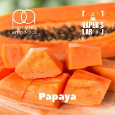 Ароматизатори для сольового нікотину Натуральні ароматизатори для вейпа TPA "Papaya" (Папайя)