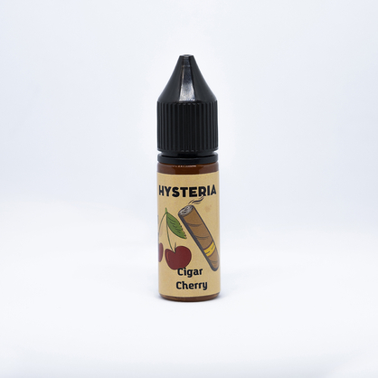 Фото, Видео для жидкости для pod систем Hysteria Salt "Cigar Cherry" 15 ml
