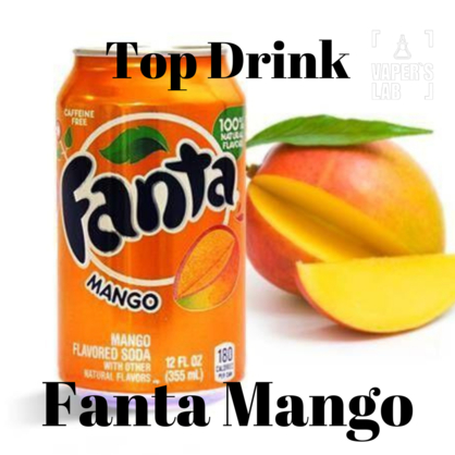 Фото, Відеоогляди Рідина Salt Top Drink SALT Fanta Mango 30 ml