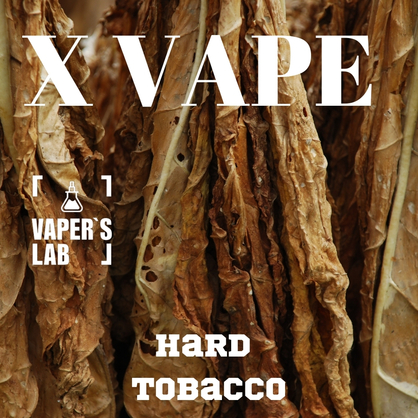 Фото, Видео для солевой жидкости XVape Salt "Hard Tobacco"