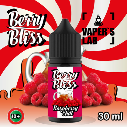 Фото жидкость для пода berry bliss raspberry chill 30 мл