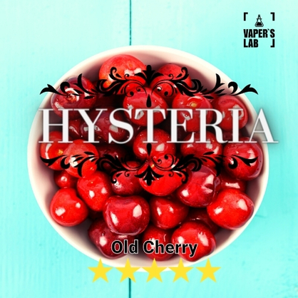 Фото, Видео на жижа Hysteria Old Cherry 30 ml