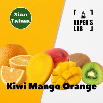 Фото, Видео, Аромки для самозамеса Xi'an Taima "Kiwi Mango Orange" (Киви манго апельсин) 