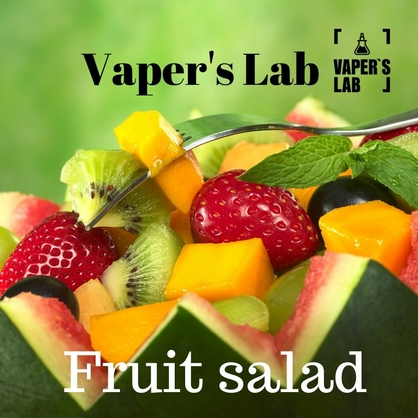 Фото, Видео на жижи для вейпа Vapers Lab Fruit salad 60 ml