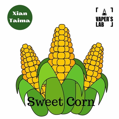 Фото, Відеоогляди на Аромки для вейпа Xi'an Taima "Sweet Corn" (Солодка Кукурудза) 