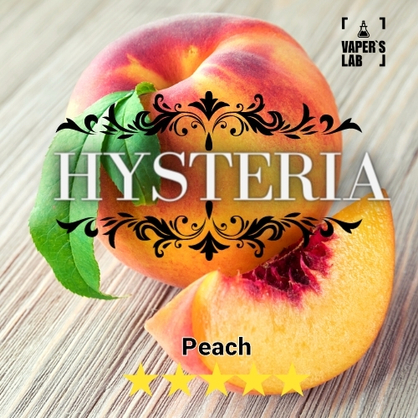 Фото, Видео на Жидкости для вейпа Hysteria Peach 30 ml