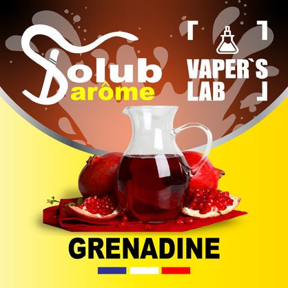 Фото, Відеоогляди на Аромки для самозамісу Solub Arome "Grenadine" (Гранатовий коктейль) 