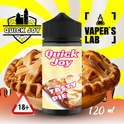 Фото, Відео на рідини для вейпа Quick Joy Tasty pie 120ml