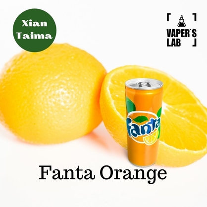 Фото, Видео, ароматизатор для самозамеса Xi'an Taima "Fanta Orange" (Фанта апельсин) 