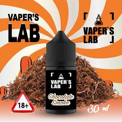 Фото, Відеоогляди Рідина Salt Vaper's LAB Salt Chocolate smoke 30 ml