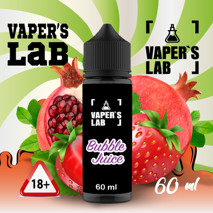 Фото, Видео на Жидкости для вейпов Vapers Lab Bubble juice 60 ml