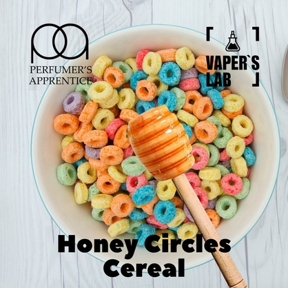 Фото, Видео, Аромки для самозамеса TPA "Honey Circles Cereal" (Медовые колечки) 