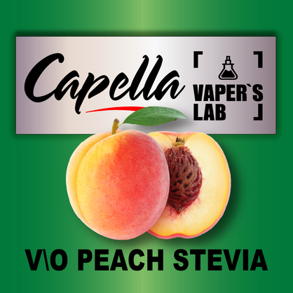 Фото на Aroma Capella Peach w_o Stevia Персик без стевії