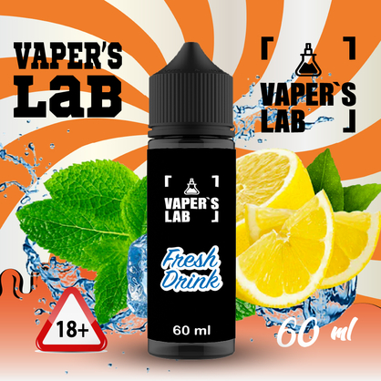 Фото, Відео на Заправки до вейпа Vapers Lab Fresh drink 60 ml