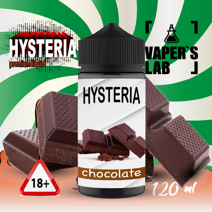 Фото купить жидкость для электронных сигарет hysteria chocolate 100 ml