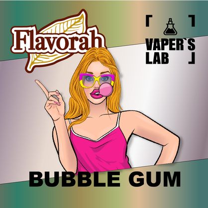 Фото на аромку Flavorah Bubble Gum Жевательная резинка