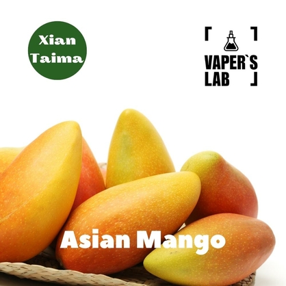 Фото, Відеоогляди на Аромки для вейпів Xi'an Taima "Asian Mango" (Азіатський манго) 