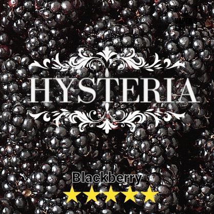 Фото заправка для вейпа з нікотином hysteria blackberry 30 ml