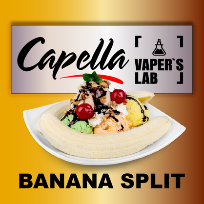 Фото на Aroma Capella Banana Split Банановий спліт