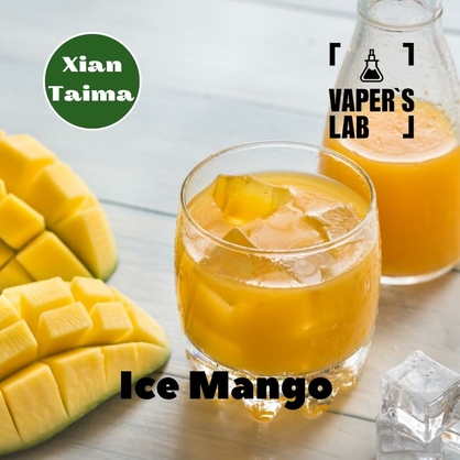 Фото, Відеоогляди на Найкращі ароматизатори для вейпа Xi'an Taima "Ice Mango" (Манго з холодком) 