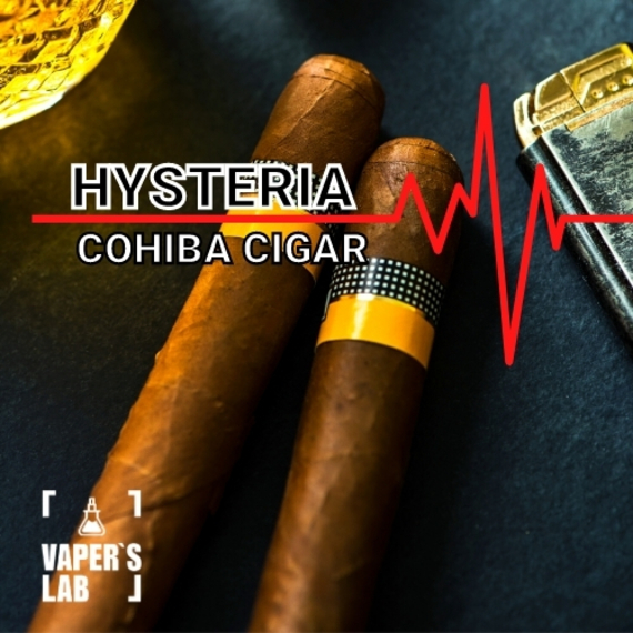 Відгуки на рідини для вейпа Hysteria Cohiba Cigar 30 ml