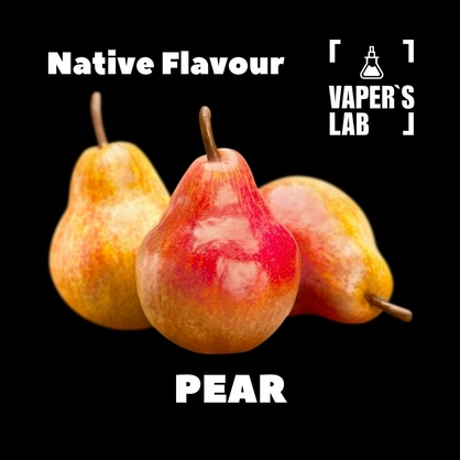 Фото, Відеоогляди на Натуральні ароматизатори для вейпів Native Flavour "Pear" 30мл 