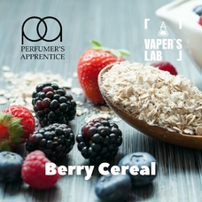 Ароматизатори для вейпа TPA "Berry Cereal" (Вівсянка з ягодами)
