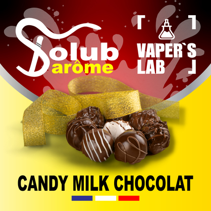 Фото, Видео, Лучшие вкусы для самозамеса Solub Arome "Candy milk chocolat" (Конфета с молочным шоколадом) 