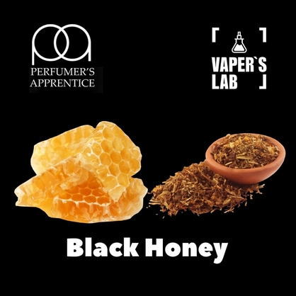 Фото, Видео, Aroma Фото, Видео, Компоненты для жидкостей Фото, Видео, Лучшие ароматизаторы для вейпа TPA "Black Honey" (Табак с черным медом) 