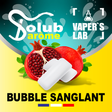 Натуральні ароматизатори для вейпів Solub Arome "Bubble Sanglant" (Гранатова жуйка)